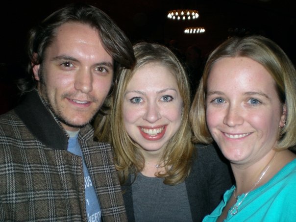 Matt Highland (Otis, Iowa; Iowa HHS) and Chelsea Clinton